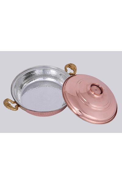 Saray Ottoman handicraft Sahan Copper Sahan Lid Sahan No: 3