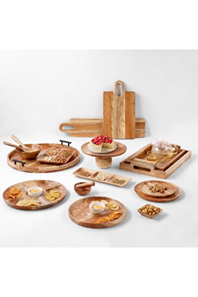 Home Box Albero Chip and Dip Platter - 35x35x2.5 cm