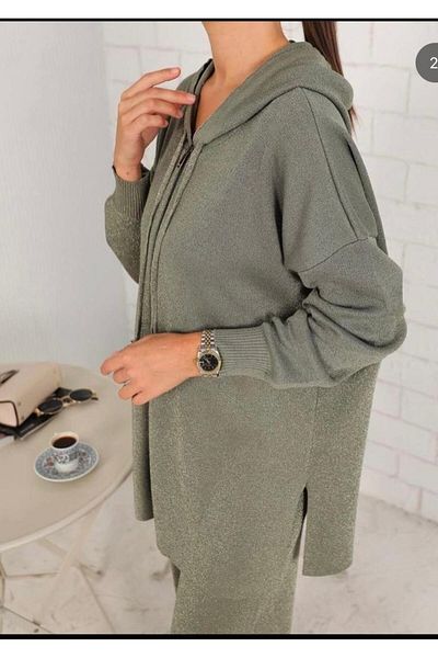 Melike Tatar Glittery Knitwear Set
