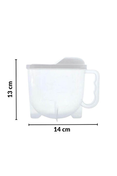 Piev Practical Measured Washing Drain Pulses Rice Strainer 1 Lt