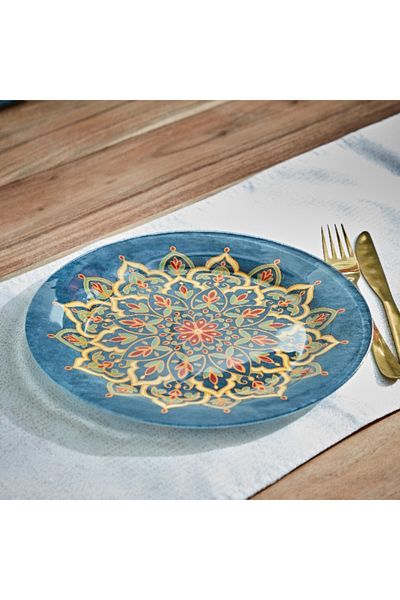 Home Box Treasure Round Platter- 27.5 cm