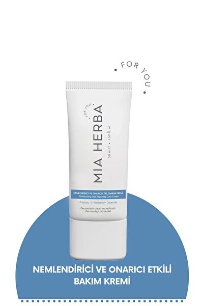 miaherba Nemlendirici ve Onarıcı Etkili Bakım Kremi 50ml