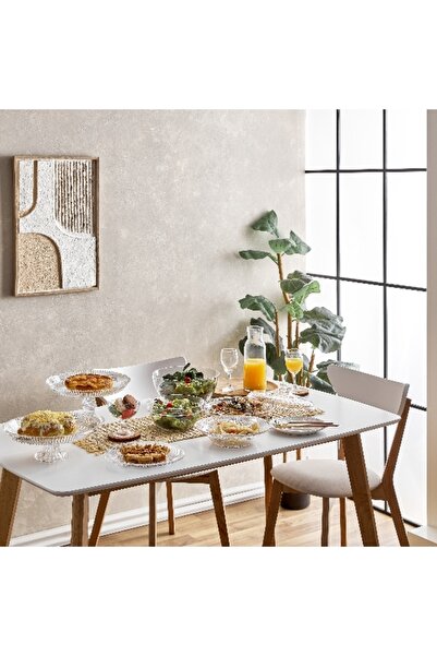 Home Box Crysta Cake Plate - 30 cm