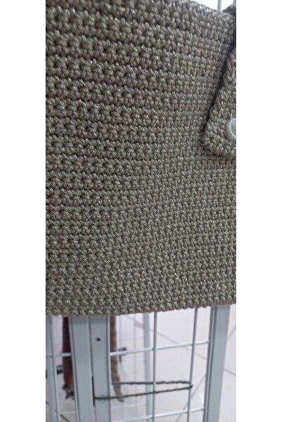 EFİL Simli vizon canta