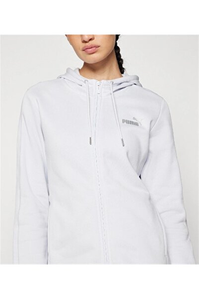 Puma Metallic Tracksuit Gümüş Kadın Eşofman Takımı - 683046 42