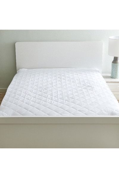 Home Box Hilton Microfiber Queen Mattress Protector - 150x200 cm