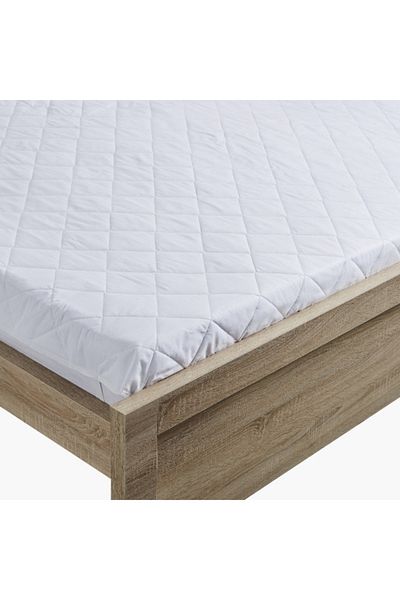 Home Box Hilton Microfiber Twin Mattress Protector - 120x200 cm