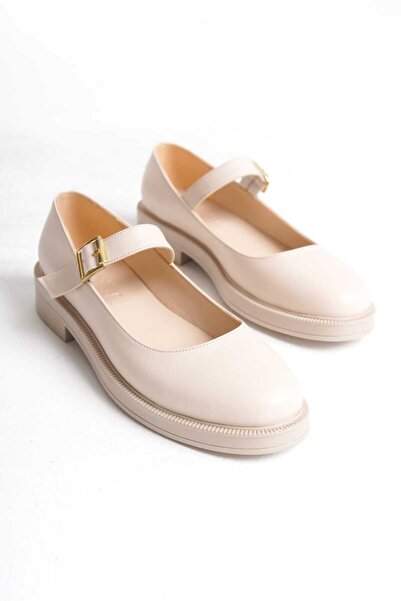 İDOL SHOES KADIN VEGAN DERİ MARY JANE CASUAL AYAKKABI
