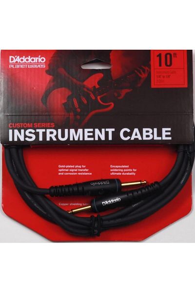 Daddario Planet Waves PWG10 Instrument Cable 3.05 Meters