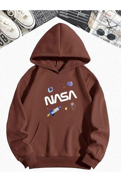 DM DOLCE MORE Hanorac unisex cu glugă, cu 3 fire, din bumbac pieptănat, cu im...