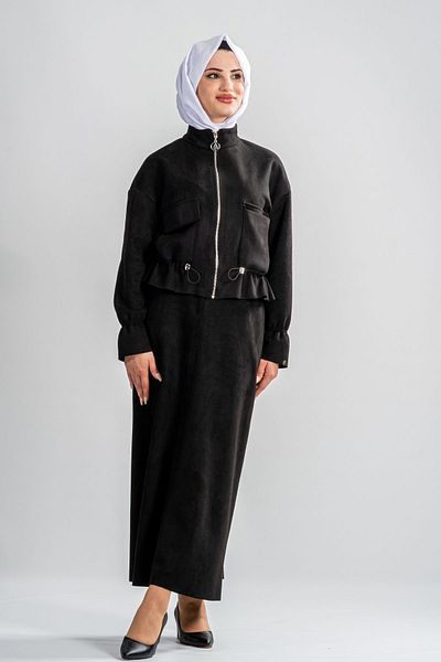 Armine New Season Autumn-Winter Modaayka - Skirted Suit Trend 24/25