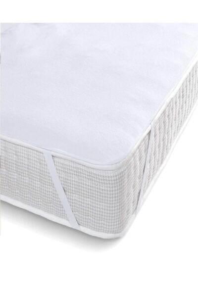 Divanev Двоспальний водонепроникний наматрацник 160x200 см з мікротканини з е...