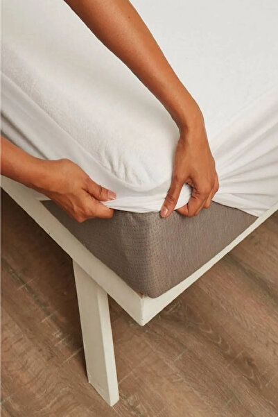 Evony Припасований наматрацник 160x200 30 см Двоспальний Водонепроникний мікр...