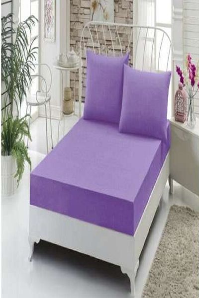 Altın Karma Towel Fitted Sheet Set 180x200 Cm 2 Pieces 50x70 Cm Pillow Case