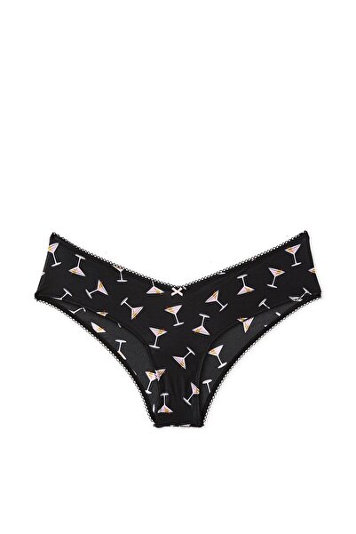 Victoria's Secret Baskılı Derin Bacak Kesim Cheeky Külot
