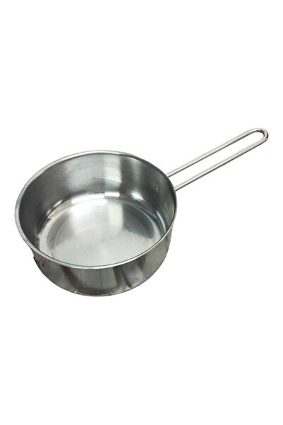 Mucha 1 Litre Paslanmaz Çelik Kaçarla Sütlük Sosluk 14 Cm