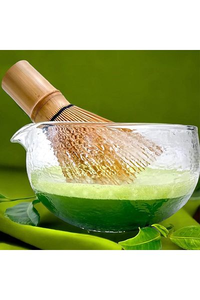 MIBRU Glass matcha mixing bowl