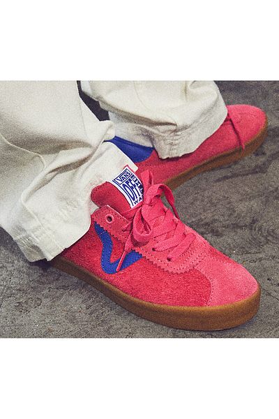 Vans Pink Women's Casual Shoes - Sport Low Vn000Cqrchl1