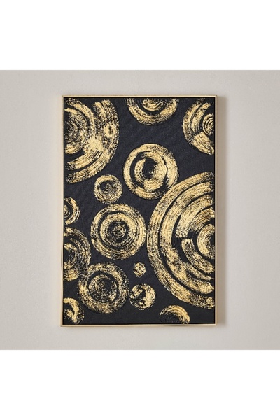 Home Box Walmer Abstract Framed Painting Wall Art - 62x4.5x92 cm