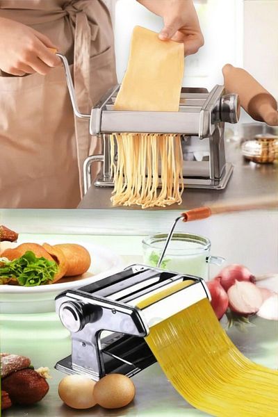 Hitfoni Noodle Pasta Making Cutting Machine Dough Lasagna Spaghetti Raviolli Machine 150 mm