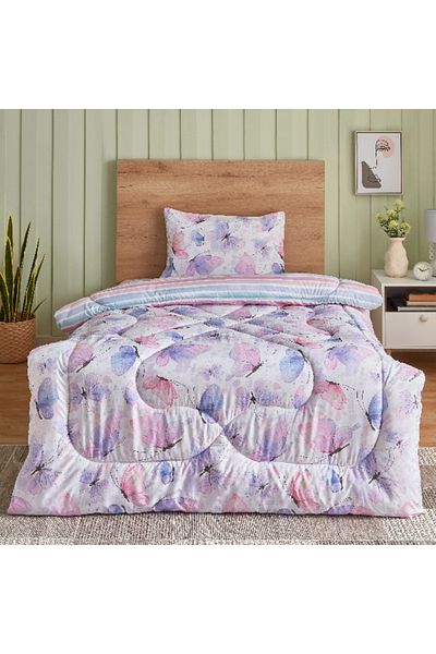 Home Box Flutterby Dreamscape 2-Piece Twin Comforter Set - 160x220cm