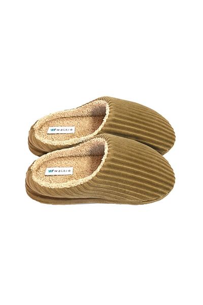 walkie Billy Light Brown Men's House Slippers