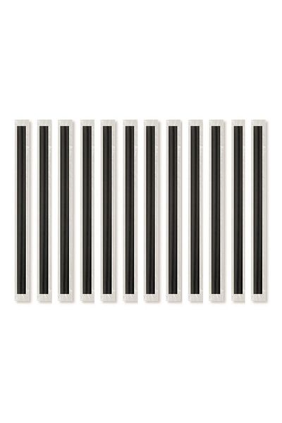 ÇELİKPENÇE Black Gelatin Frozen Straws 1,000 Pieces