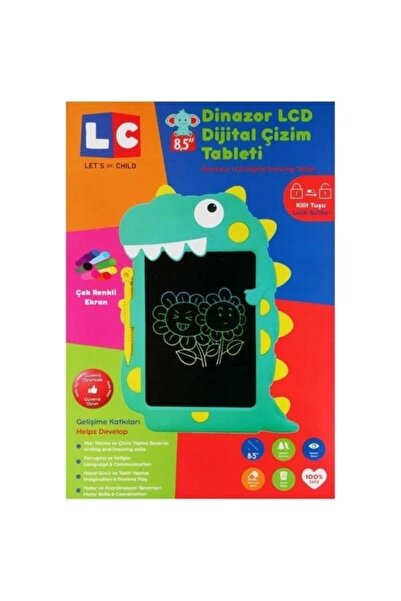 Genel Markalar Let's Be Child Digital Dinazor Çizim Tableti 8,5 Inç 30960 Çoc...