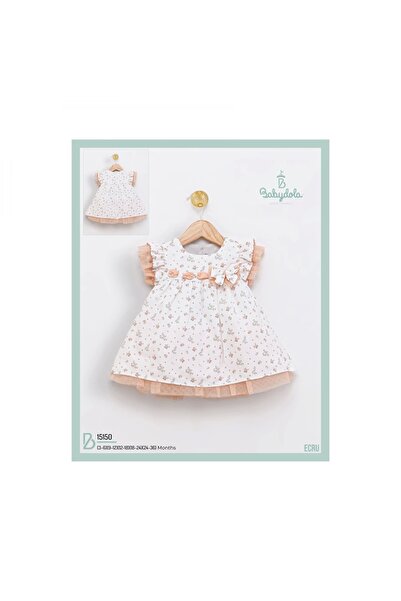 Babydola 15150 Elbise Ekru