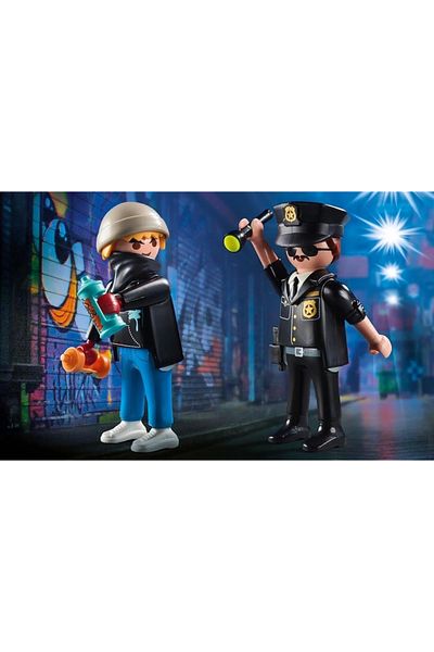 Playmobil 70822 Police Man/sprayer