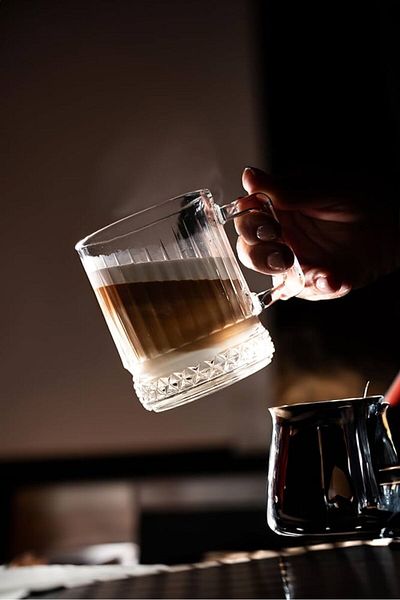 Paşabahçe Elysia Glass Mug with 2 Handles