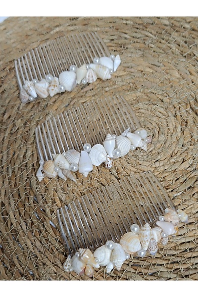 shop Sea Shell Hair Accessory for Bride and Nashing Wedding Crown