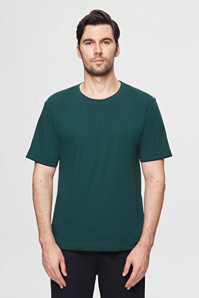 Twn Green 3-Piece Short Sleeve 100% Cotton Pajamas Set