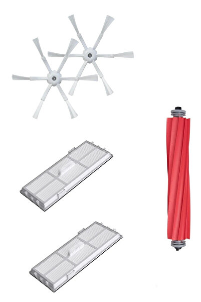 ROPALDE Roborock S7 Ultra T7 T7s - Set de înlocuire perie laterală albă cu 6 ...