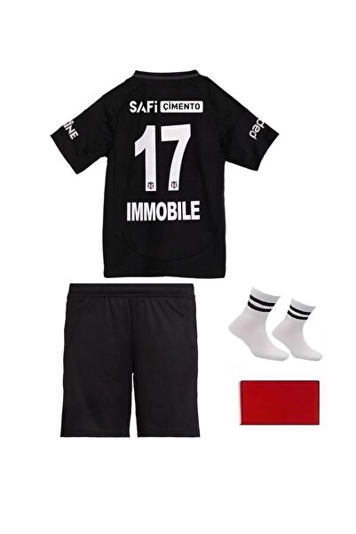 ZİLONG Ciro Imobile Siyah Renk B.eşik.taş Yeni Sezon Çocuk Futbol Taraftar Fo...