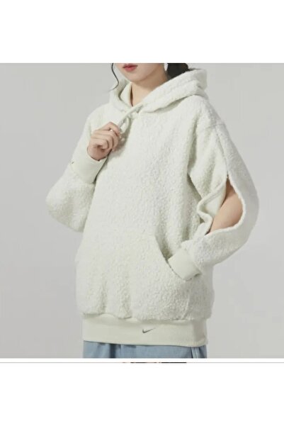 Nike Sportswear Collection Sherpa Mbrshp Hoodie Kadın Sweatshirt
