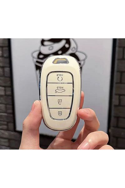 emii auto spare parts Hyundai Tucson Santa Fe 21-24 Model Compatible Switch Case White
