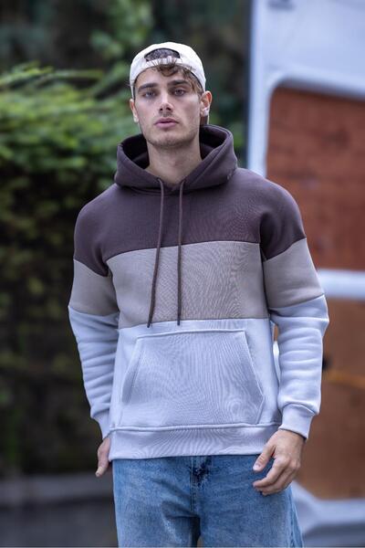 Oksit Luan Триниткова бавовняна куртка з капюшоном для чоловіків