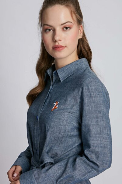 Ruck & Maul Adaçayı Mavisi Kadın Elbise