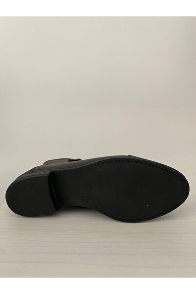 Scavia 573 Ortopedik Hakiki Kadın Deri Bot Siyah