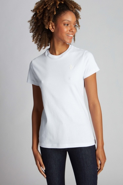 Ruck & Maul Beyaz Kadın Tişört