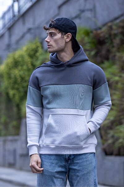 Oksit Luan Триниткова бавовняна куртка з капюшоном для чоловіків