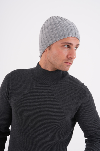 Ritagarcia Men's Ribbed Unfolded Beret