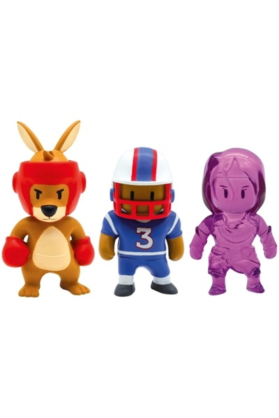 GIOCHI PREZIOSI مجموعة شخصيات صغيرة مكونة من 3 قطع من Stumble Guys - S1 TUY01000 موديل 2