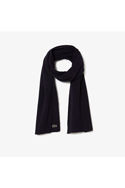 Lacoste Unisex Lacivert Atkı