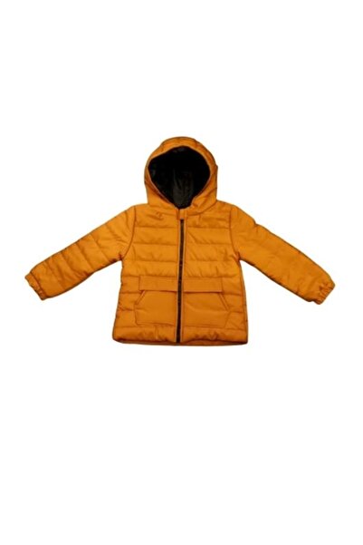 coppa kids معطف شتوي مبطن بجيب للأطفال - frnd52 - الخردل - 18-24 شهرًا