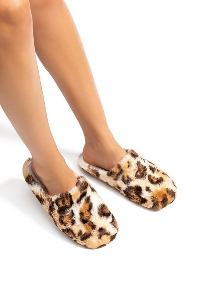 Twigy Γυναικείες παντόφλες σπιτιών με σχέδιο Dolly Leopard - 36/41