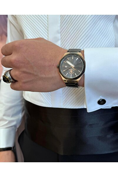 TerziAdemAltun Ανδρικό πουκάμισο με πλισέ γιακά με λεπτή εφαρμογή ιταλικού στυλ λευκό T11602