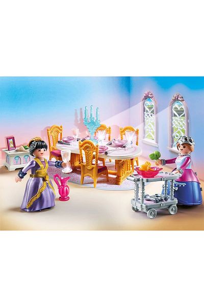 Playmobil 70455 Princess Castle Dining Room, Magical World for Princes and Princesses, Fun, Yar