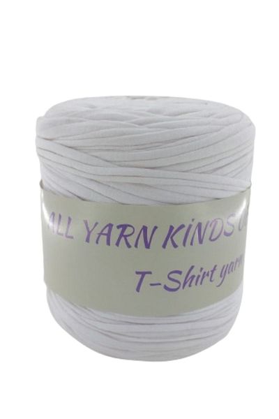 ALL KİNDS OFF YARN Rope White Combed Cotton